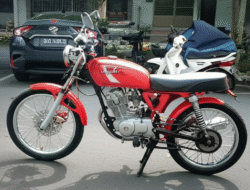 Gaya Perubahan Motor Retro di Golongan Anak Belia