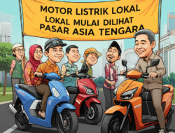 Motor Listrik Lokal Mulai Dilihat Pasar Asia Tenggara
