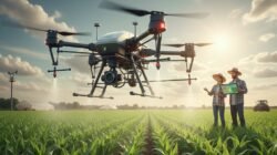 Pemanfaatan Teknologi Drone Dalam Industri Pertanian Modern Untuk Meningkatkan Hasil Panen Secara Efisien