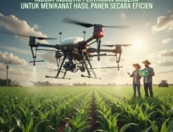 Pemanfaatan Teknologi Drone Dalam Industri Pertanian Modern Untuk Meningkatkan Hasil Panen Secara Efisien