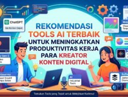 Rekomendasi Tools AI Terbaik Untuk Meningkatkan Produktivitas Kerja Para Kreator Konten Digital