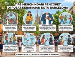 Menghindari Pencopet Saat Berada Di Pusat Keramaian Kota Barcelona Spanyol